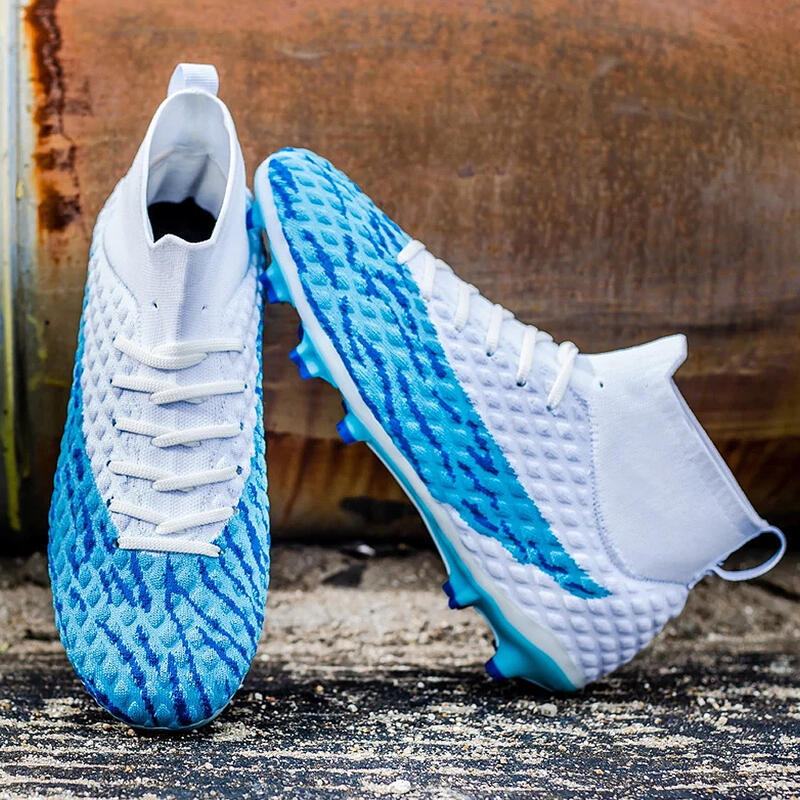 Ghete de fotbal MBrands FG , pentru teren cu iarba, 7.2 , culoare albastru 44