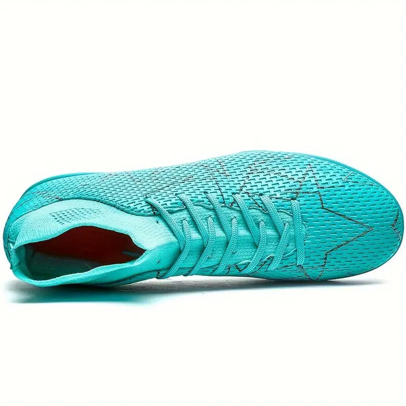 Ghete de fotbal MBrands cu glezniera 7.4 pentru teren sintetic culoare verde 44