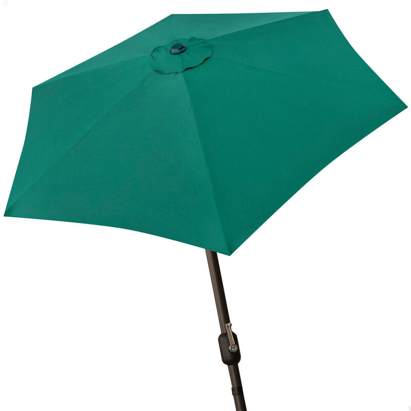 Parasol hexagonal Ø300 cm color verde Aktive Garden