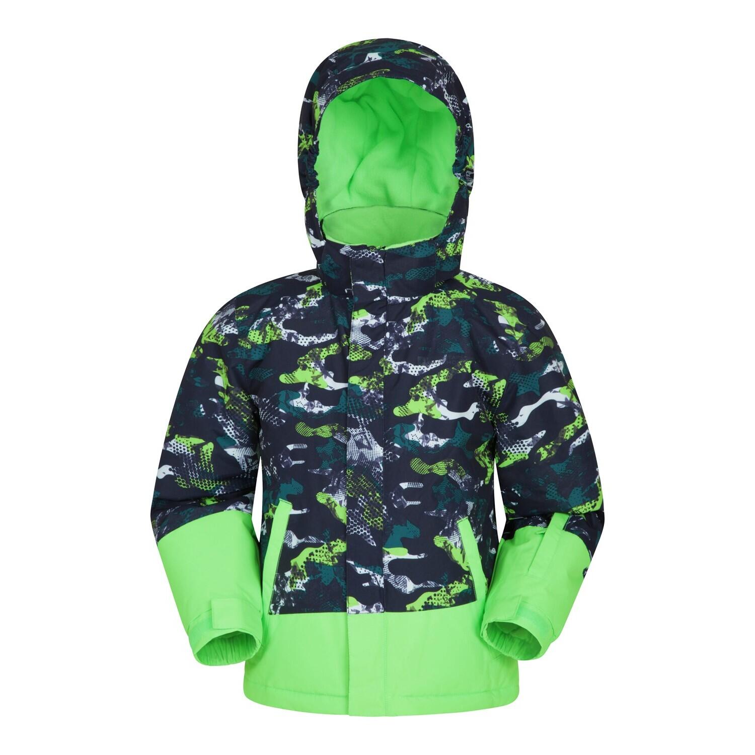 Mountain Warehouse Childrens/Kids Mogal Camouflage Ski Jacket