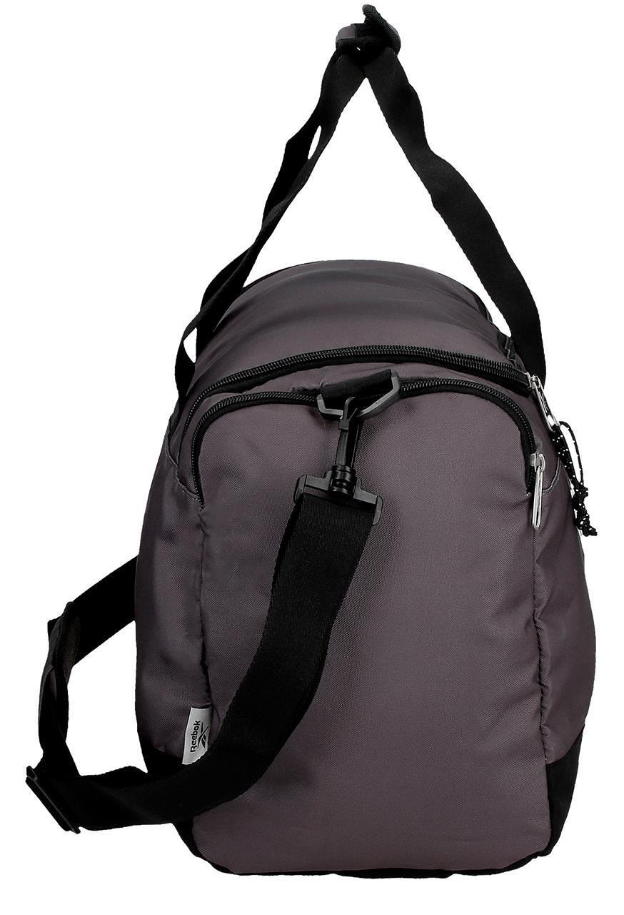Borsa sportiva unisex Reebok Boston 33L Grigio 4/5