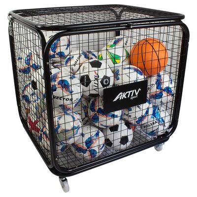 Ballwagen Aktivsport, abschließbar, 70 x 70 x 80 cm