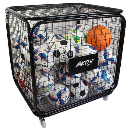 Ballwagen Aktivsport, abschließbar, 70 x 70 x 80 cm