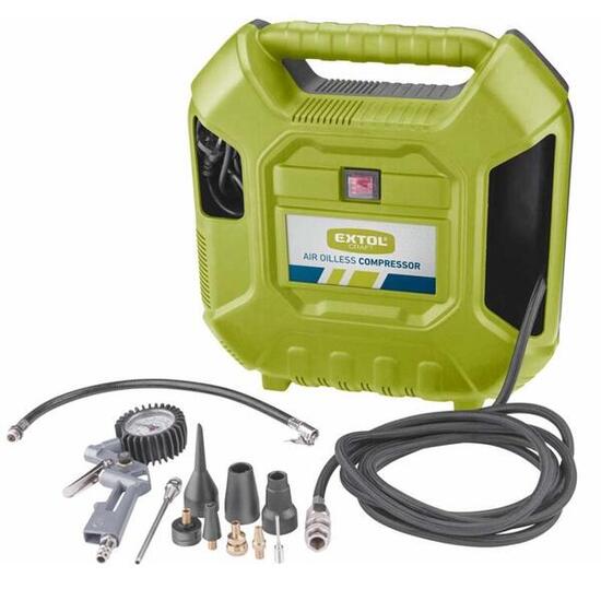 Kompressor Extol 1100 W 8 bar ölfrei