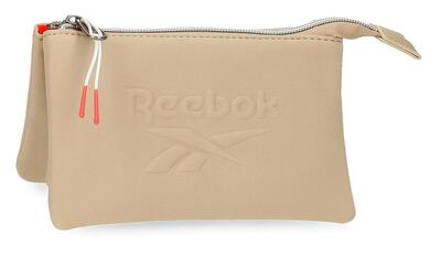 Monedero tres compartimentos Mujer Reebok Noah Beige