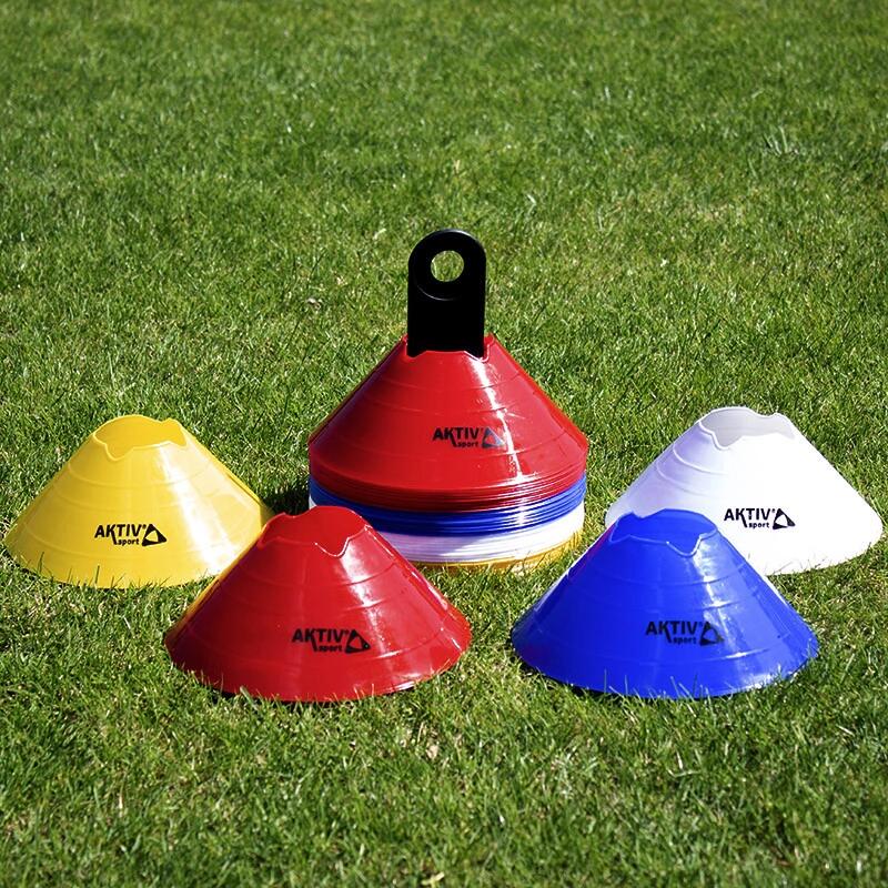 Set di coni Aktivsport, 10 cm 6/7