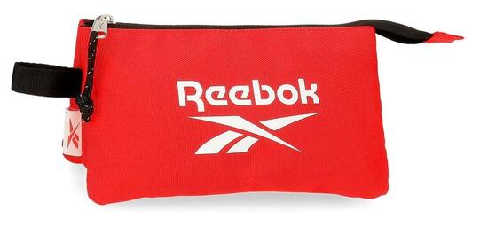 Astuccio tre scomparti unisex Reebok Boston 12cm Blu