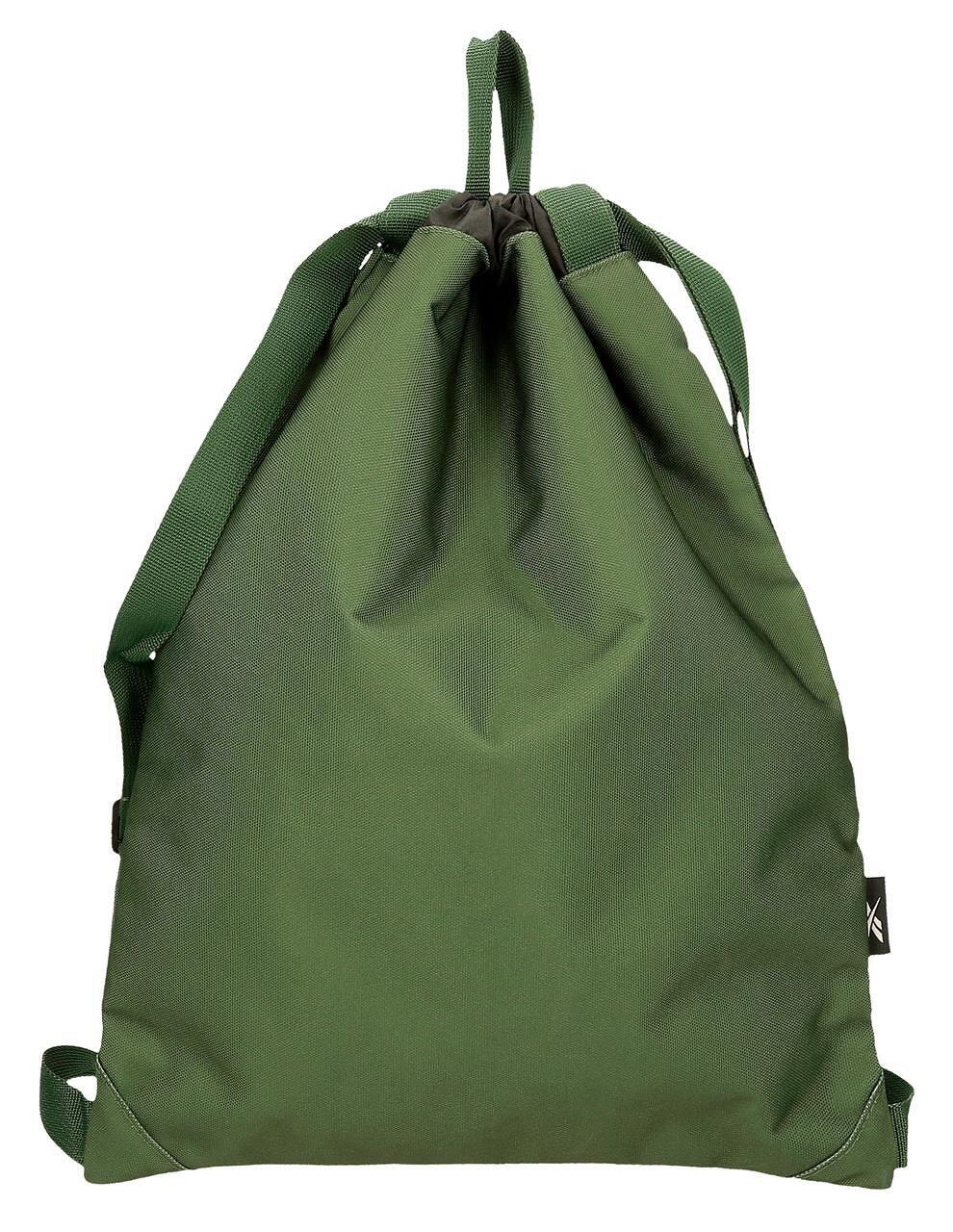 Saco de ginástica Unisex Reebok Arlie 16L Verde cáqui 2/5