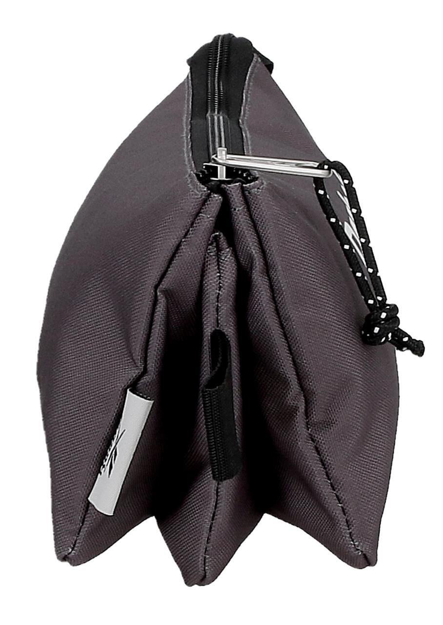 Estojo de três compartimentos Unisex Reebok Boston 12cm Cinza 4/5