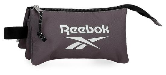 Astuccio tre scomparti unisex Reebok Boston 12cm Rosso