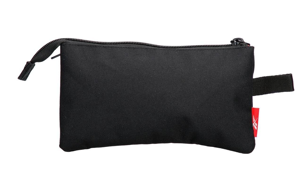 Estuche tres compartimentos Reebok Andover 12cm Negro 2/5
