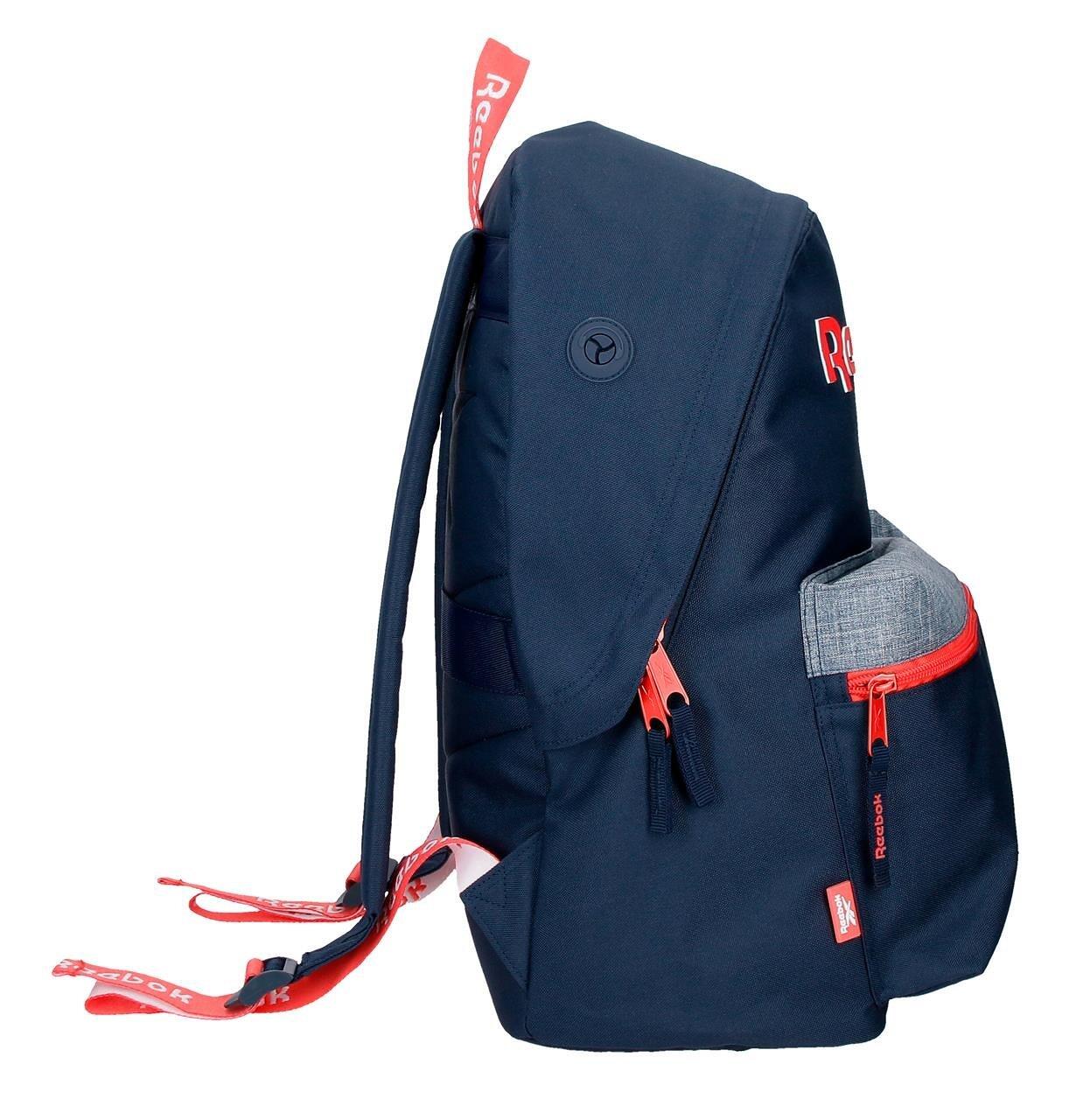 Zaino scolastico ragazza Reebok Lucia 44cm Blu Navy 4/5