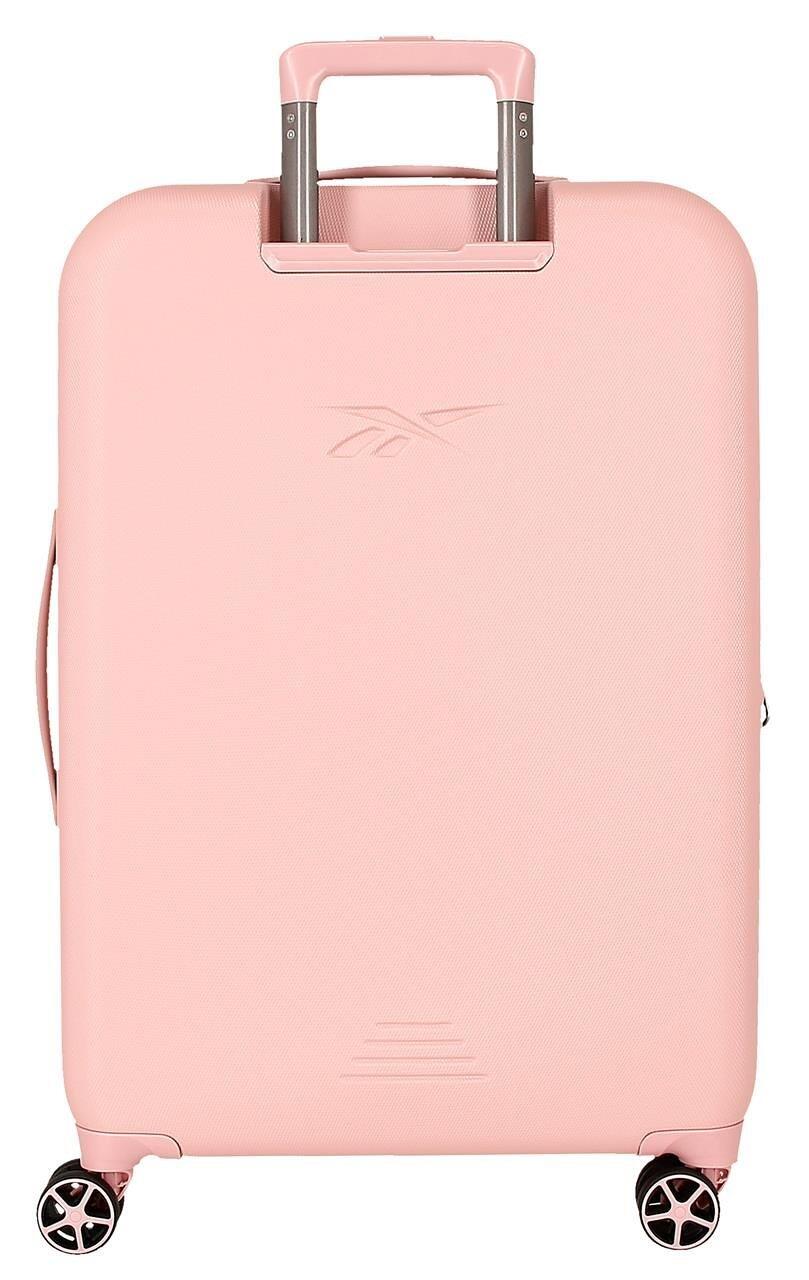Valigia media rigida ABS Donna Reebok Franklin 70cm 73L Rosa 2/5
