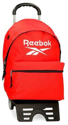 Zaino scolastico porta PC con carrello Unisex Reebok Boston 44cm Blu