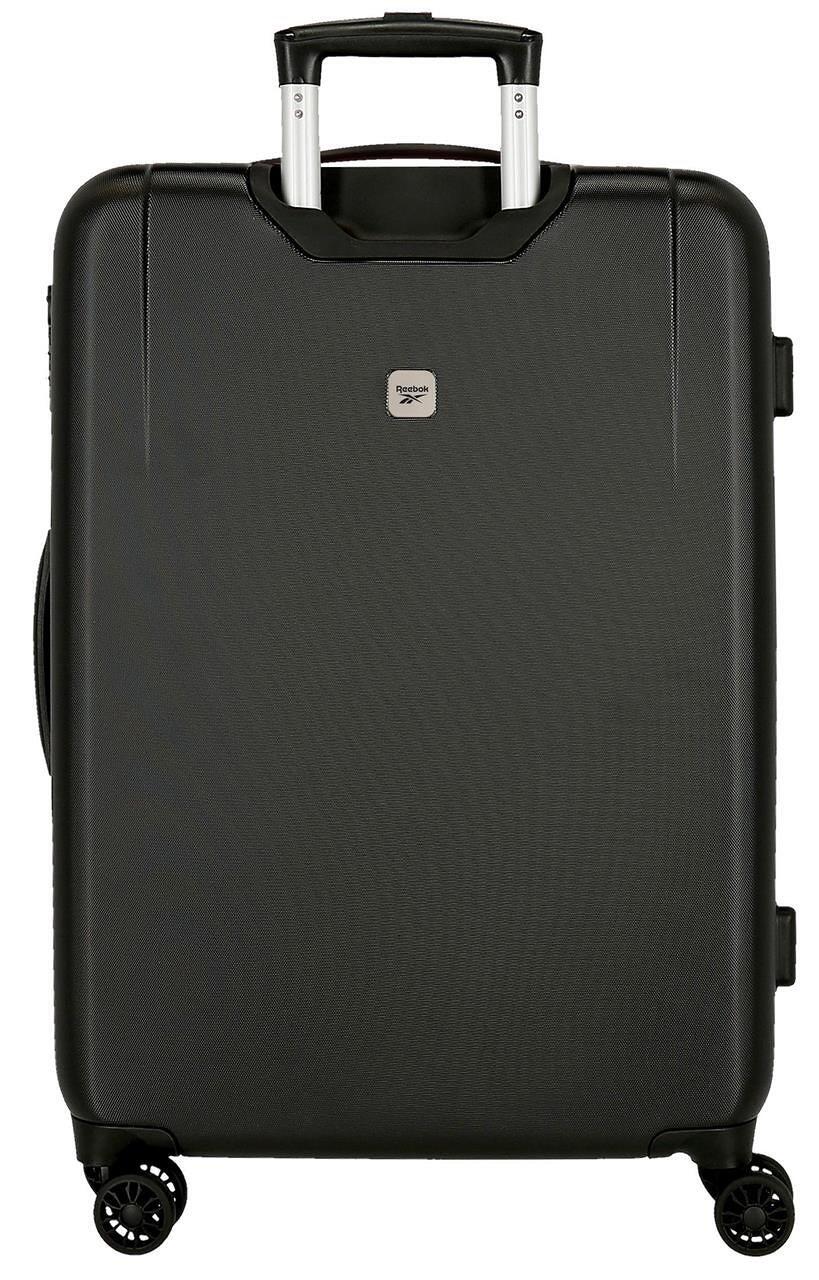 Juego de maletas ABS rígidas Reebok Portland 105L Negro 2/5