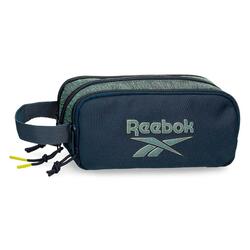 Estuche tres compartimentos Reebok Summerville 10cm Azul marino