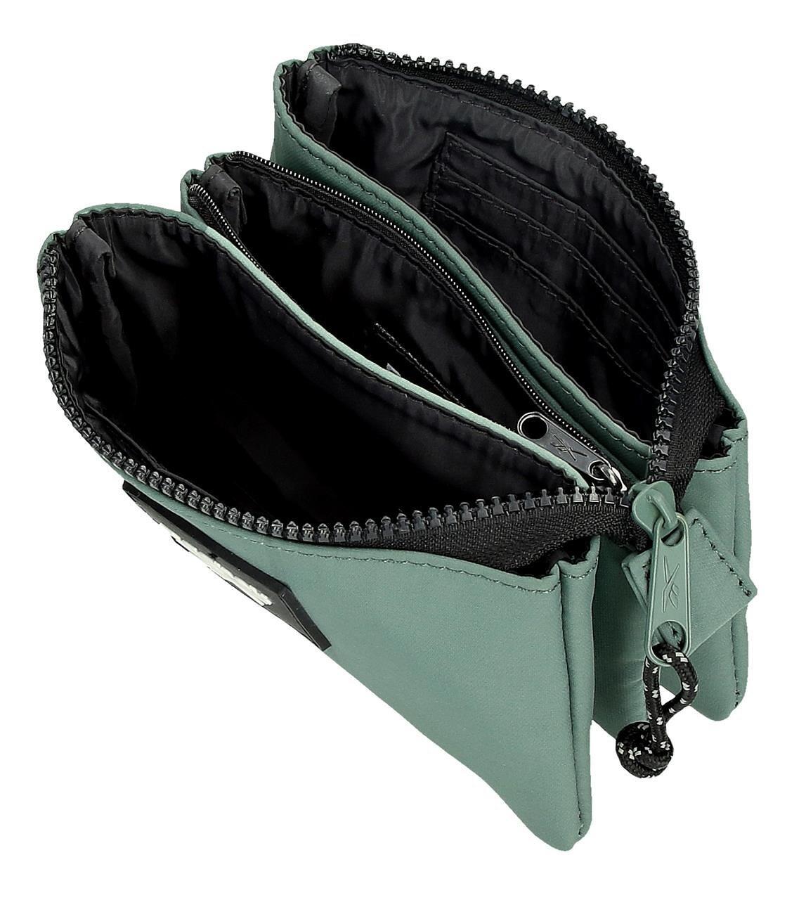 Monedero tres compartimentos Mujer Reebok Elsie Verde 3/5