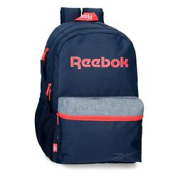 Sac à dos scolaire deux compartiments Fille Reebok Lucia 44cm Bleu marine