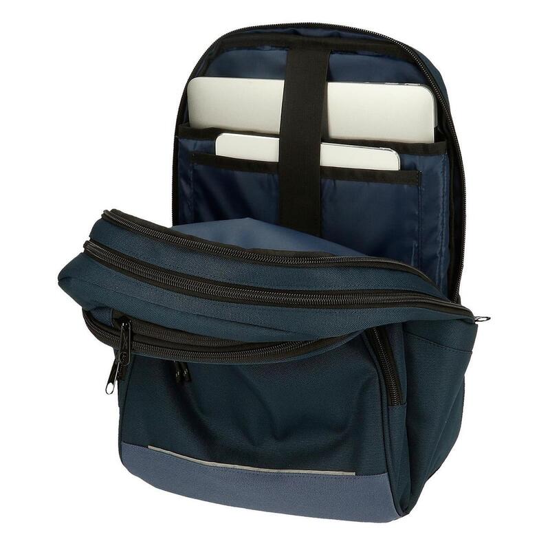 Mochila porta ordenador y tablet Hombre Reebok Dexter 37cm Azul marino