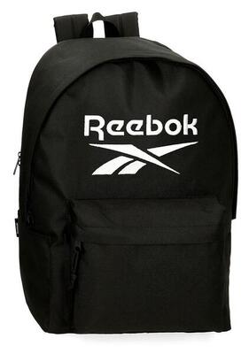 Zaino scolastico porta PC adattabile unisex Reebok Boston 44cm Nero
