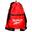 Mochila saco Unisex Reebok Boston 16L Rojo