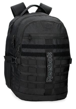 Sac à dos deux compartiments Unisexe Reebok Cross one 46cm Noir
