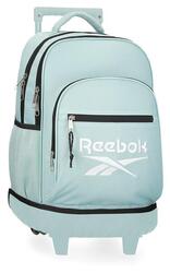 Sac à dos à roulettes Fille Reebok Boston 43cm Turquoise