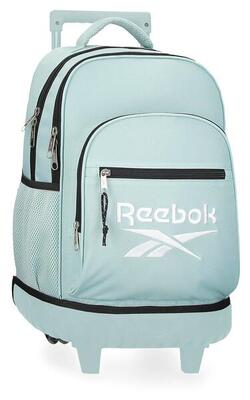 Zaino scolastico compatto ragazza Reebok Boston 43cm Turchese