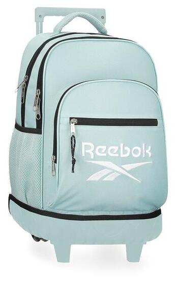 Sac à dos à roulettes Fille Reebok Boston 43cm Turquoise