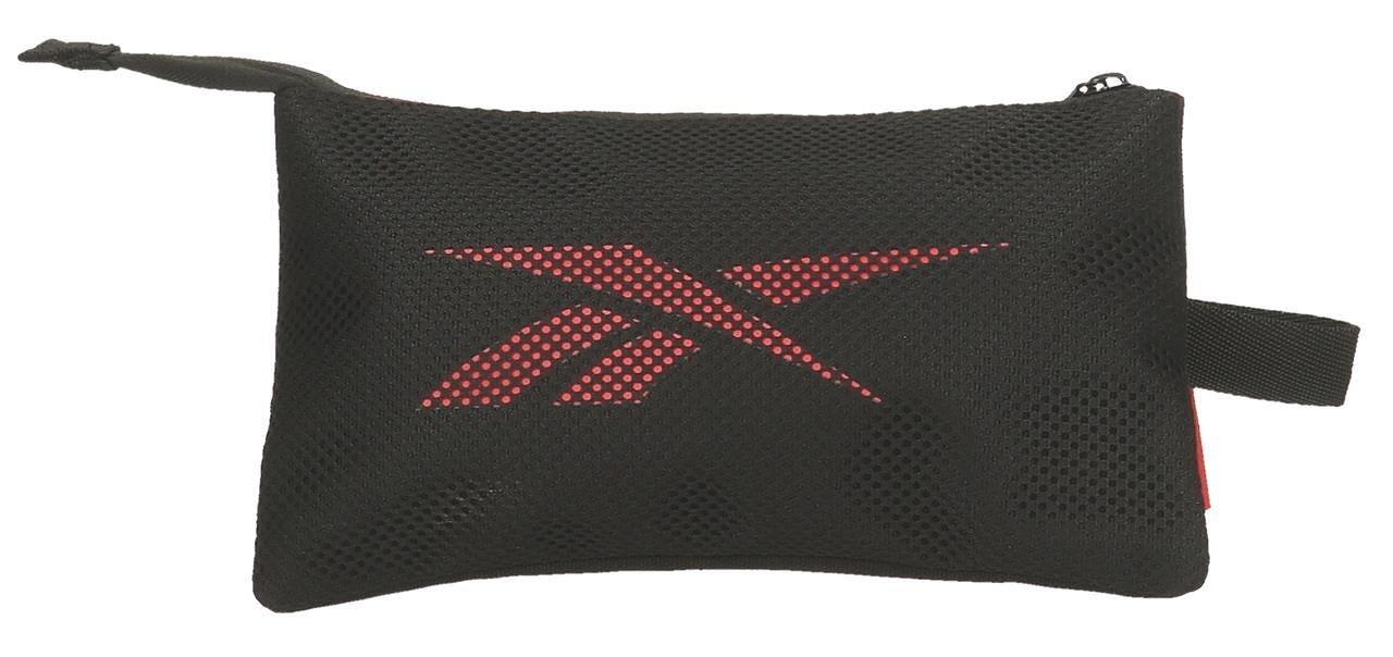 Astuccio tre scomparti ragazzo Reebok Portland 12cm Nero 2/5