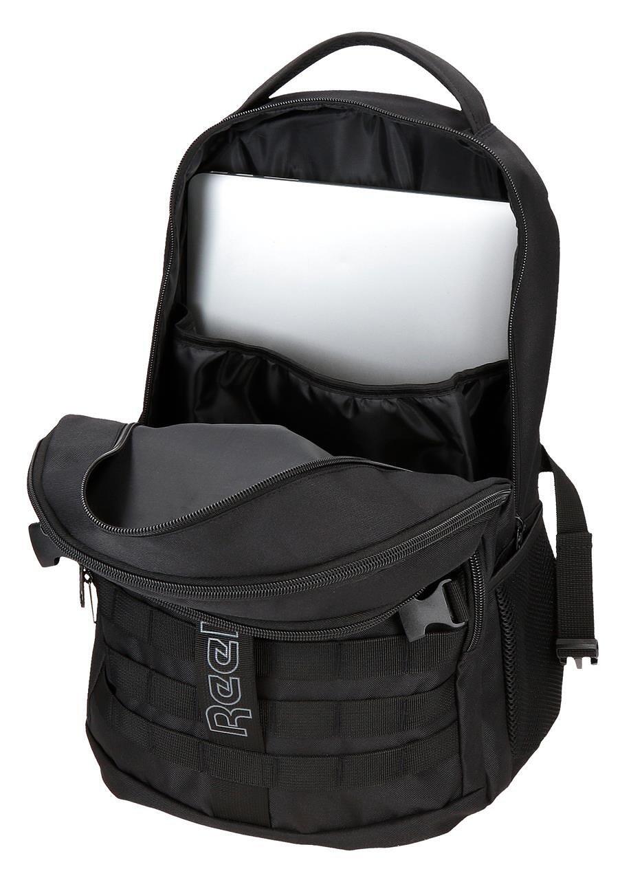 Zaino a due scomparti unisex Reebok Cross One 46cm Nero 4/5