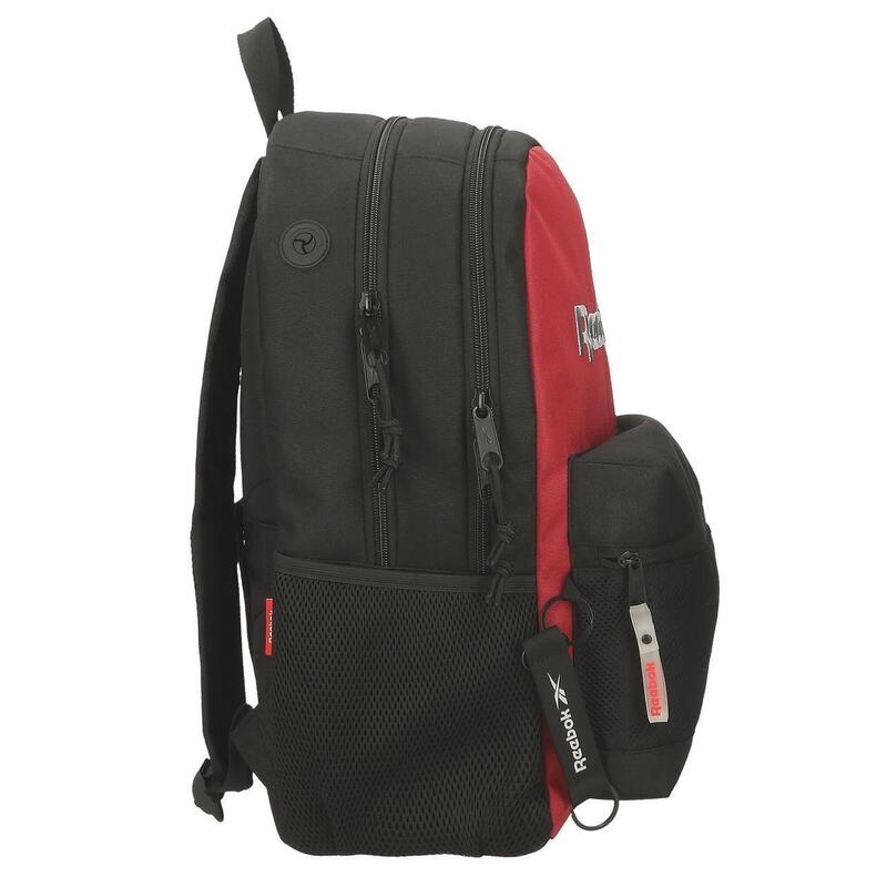 Mochila escolar  Reebok Portland 44cm Negro