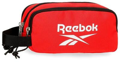 Estuche tres compartimentos Unisex Reebok Boston 10cm Azul
