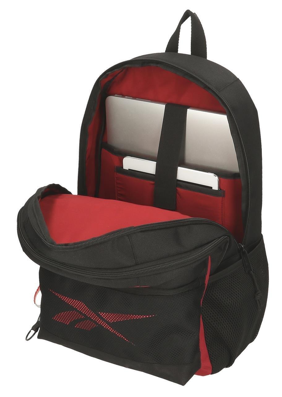 Zaino scolastico due scomparti ragazzo Reebok Portland 44cm Nero 3/5