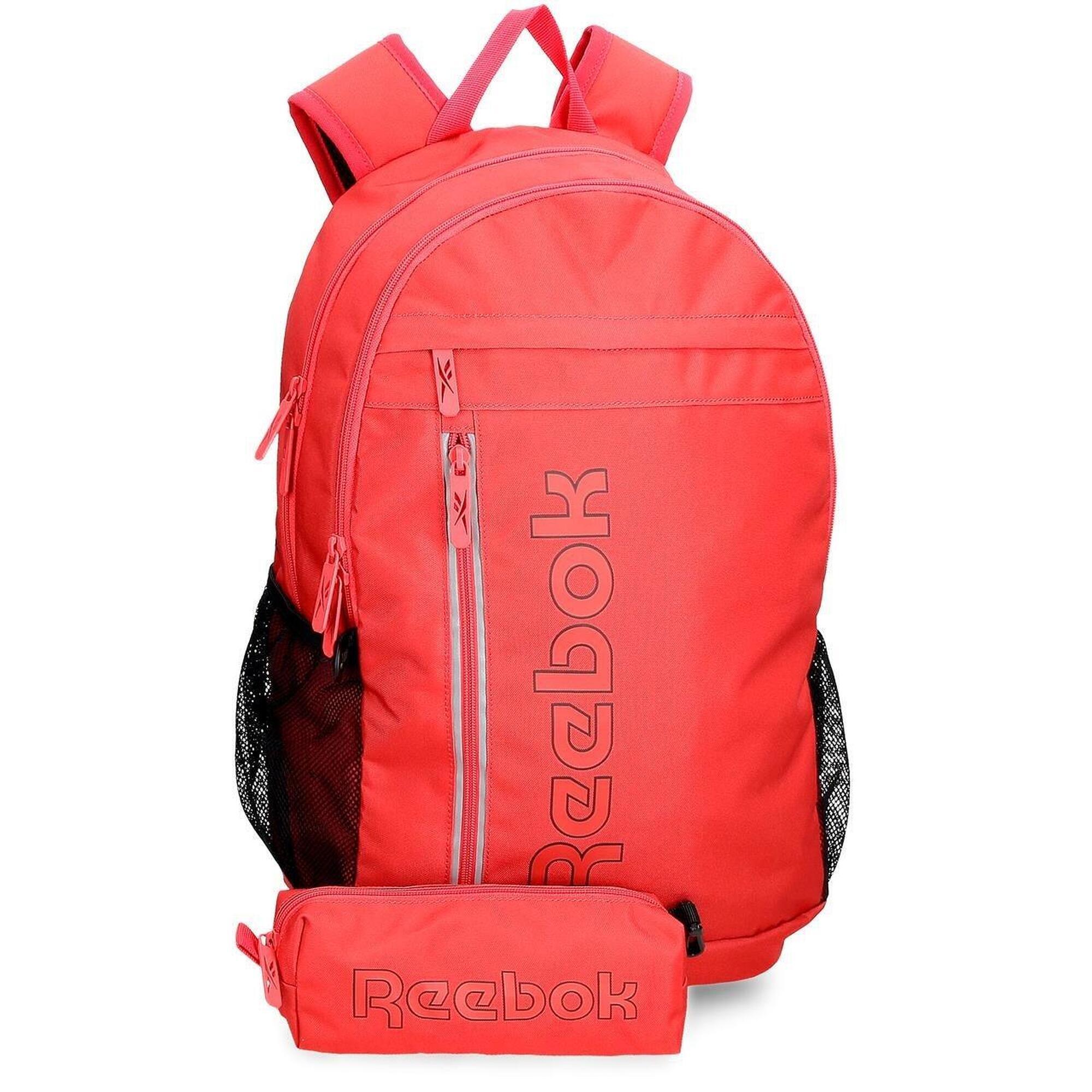 Mochila  Unisex  Reebok Adisson 48cm Rojo