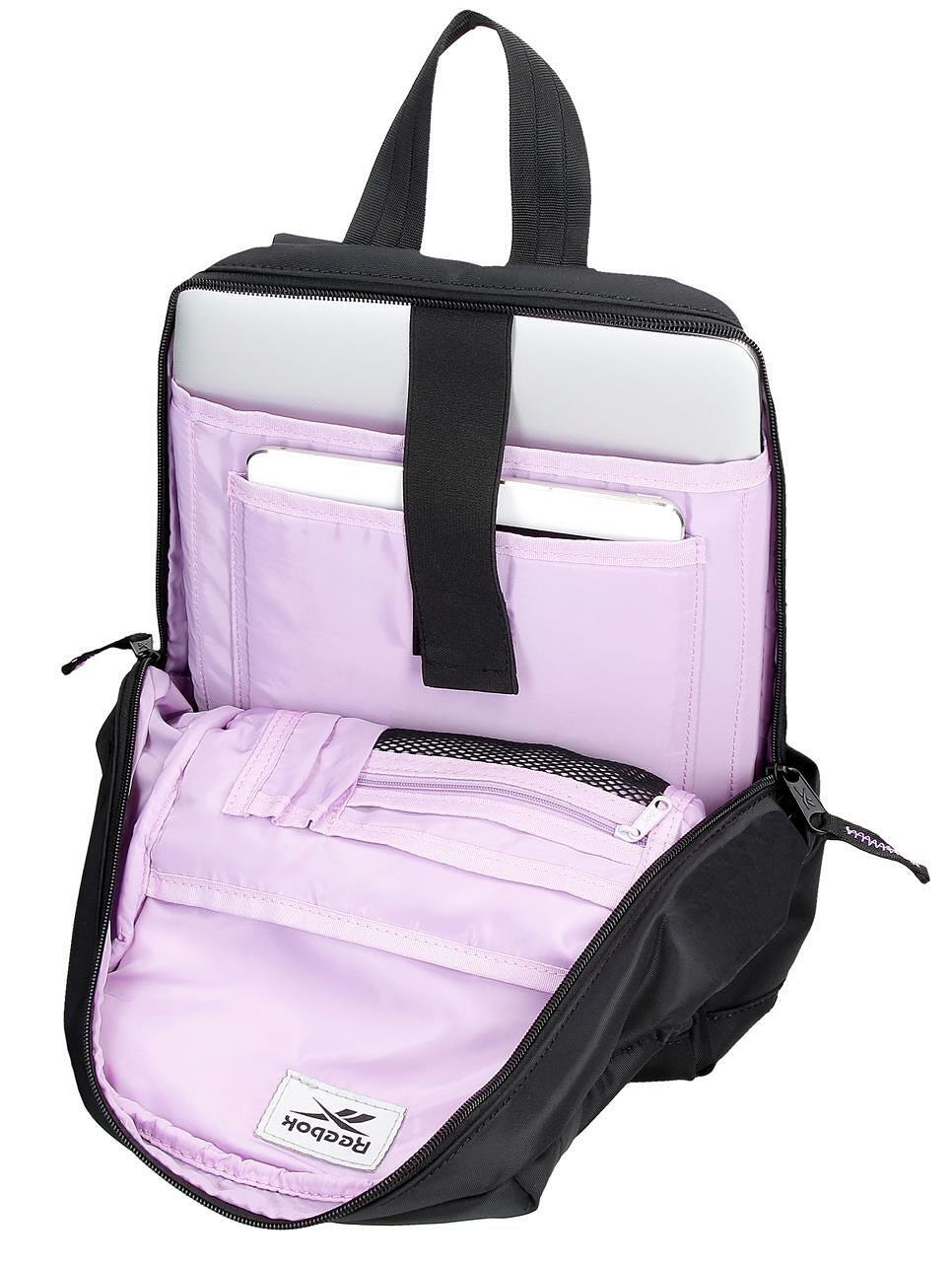 Zaino porta computer e tablet donna Reebok Linden 36cm Nero 3/5