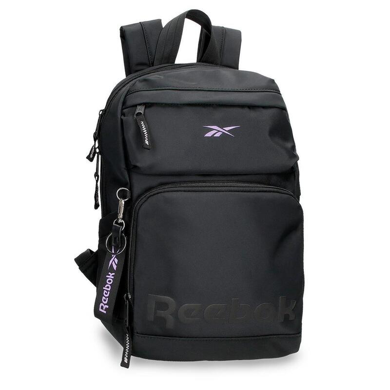 Mochila porta ordenador y tablet Mujer Reebok Linden 36cm Negro