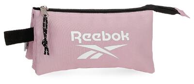 Astuccio tre scomparti unisex Reebok Boston 12cm Blu