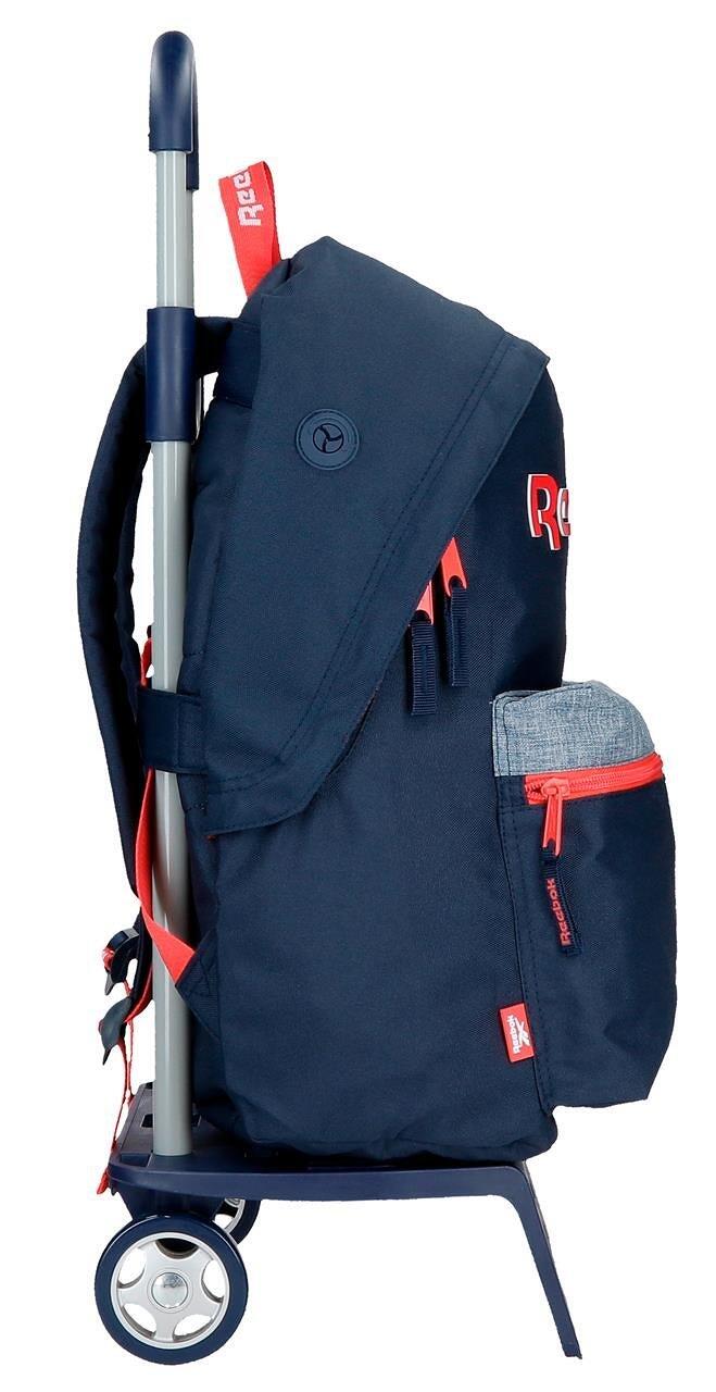 Sac à dos scolaire avec chariot Fille Reebok Lucia 44cm Bleu marine 4/5