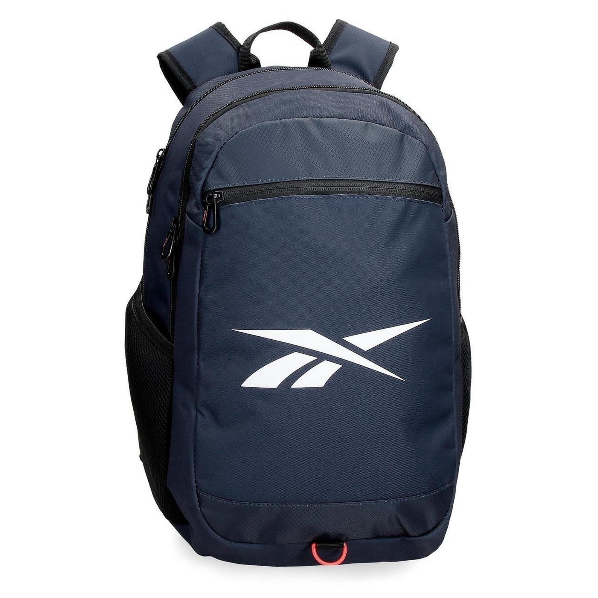 Mochila  Unisex Reebok Wayland 47cm Azul marino