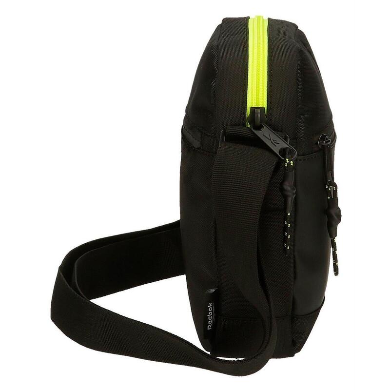 Bandolera mediana Hombre Reebok Hamilton 23cm Negro