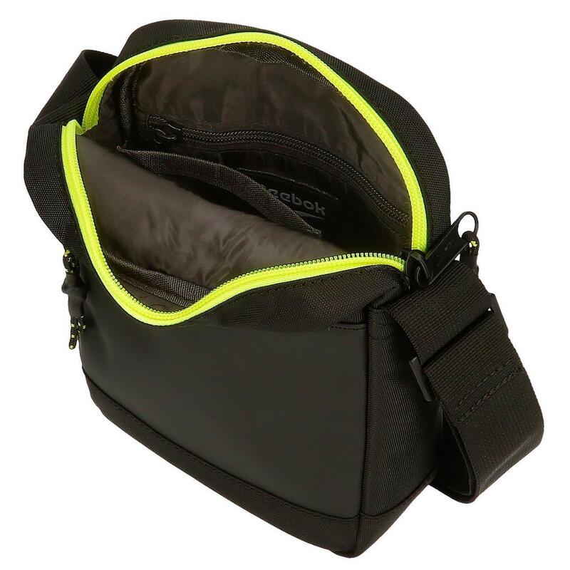 Bandolera mediana Hombre Reebok Hamilton 23cm Negro