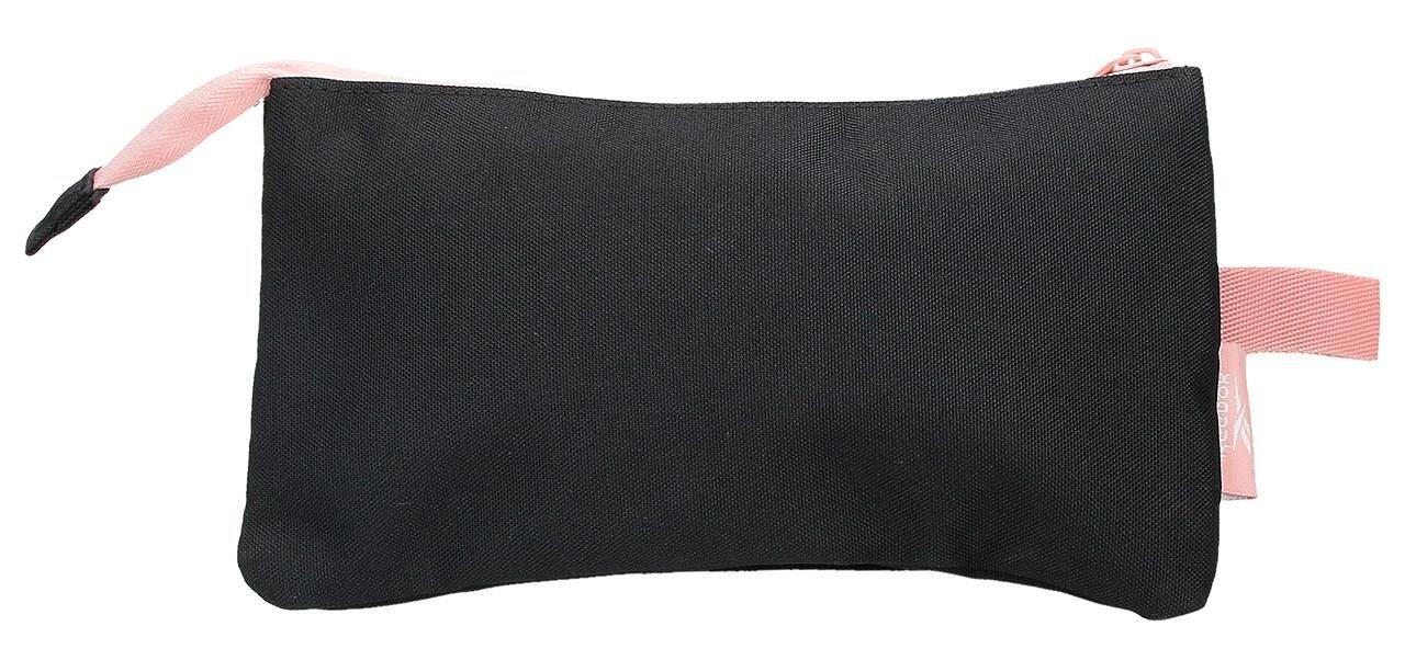 Astuccio tre scomparti ragazza Reebok Beverly 12cm Nero 2/5