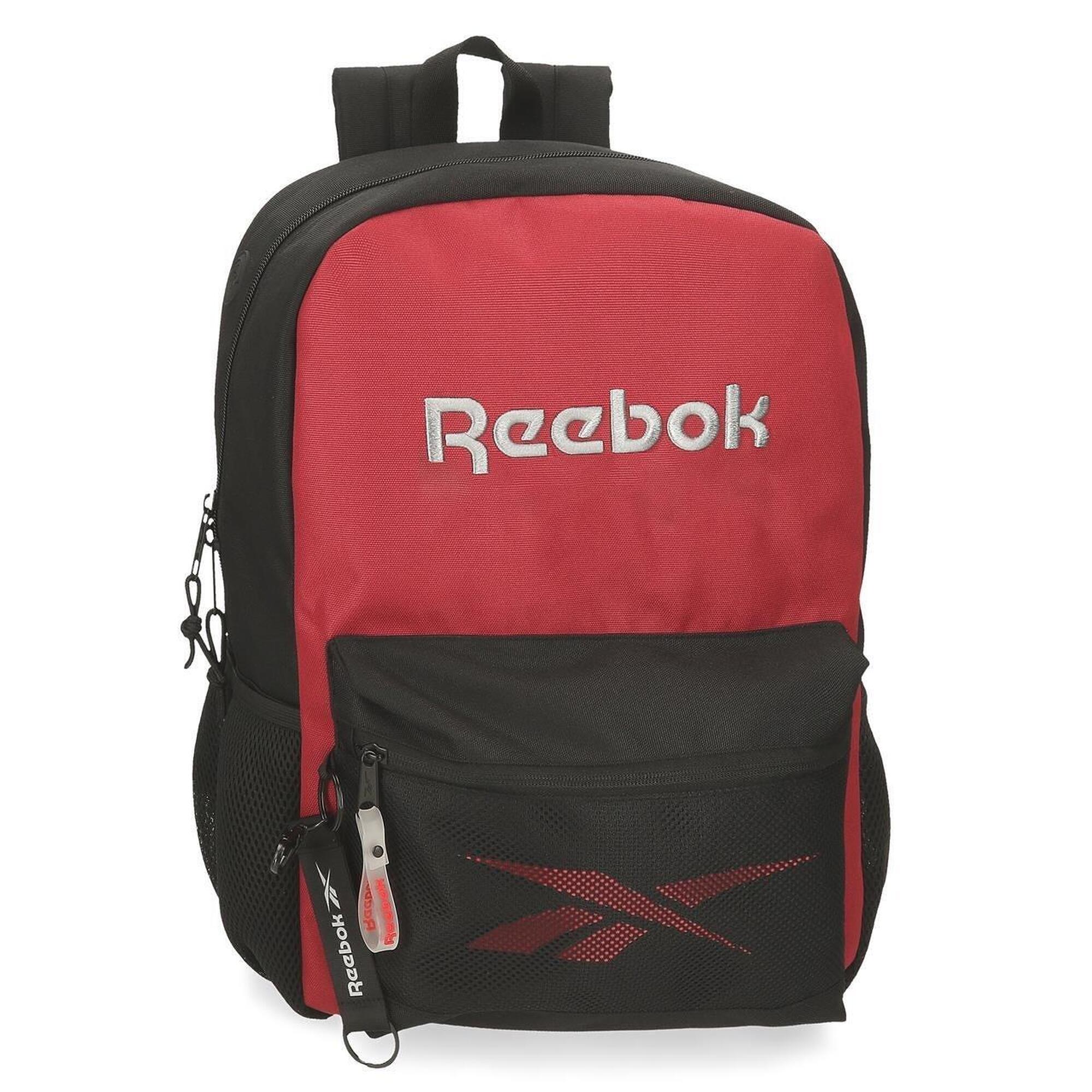Reebok - Sac À Dos Scolaire Enfant Reebok Portland 44cm Noir - Sac À Dos - Rouge - Decathlon
