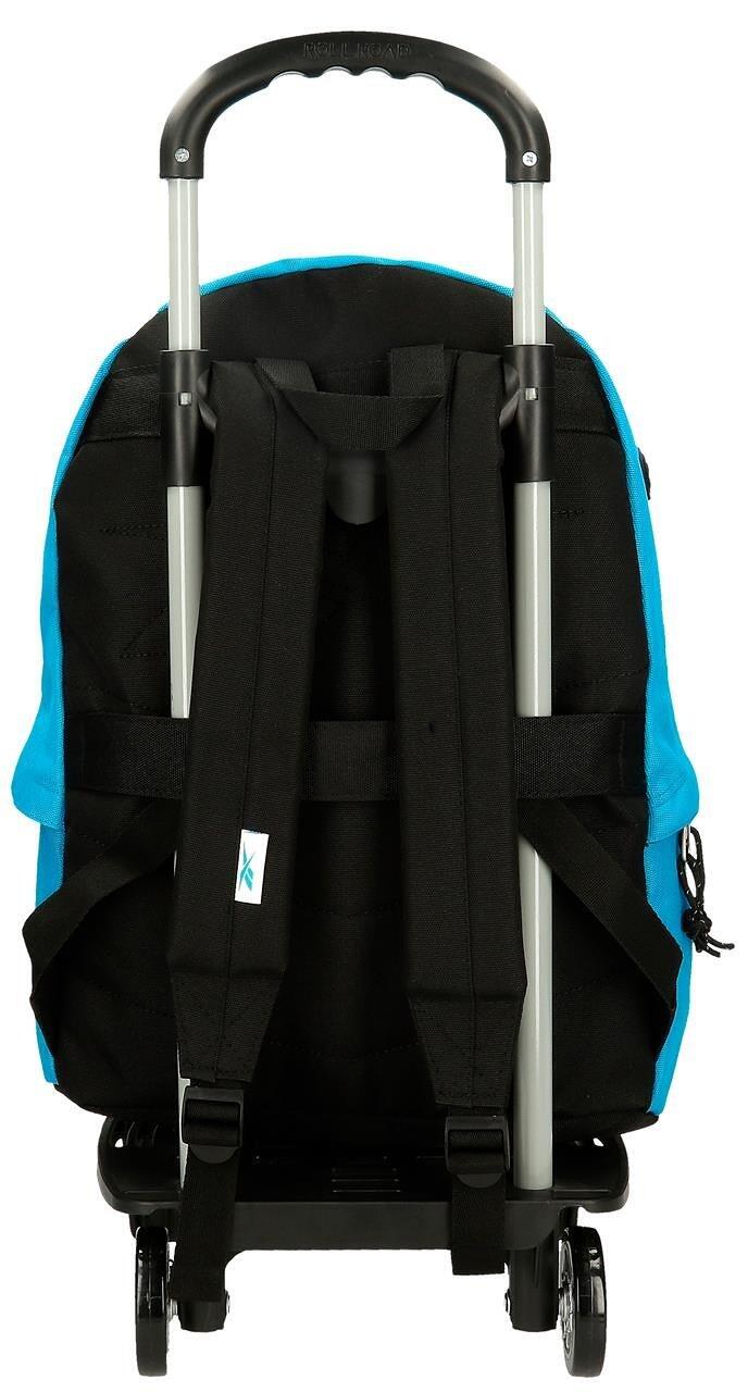Zaino scolastico con carrello Unisex Reebok Boston 44cm Blu 2/5