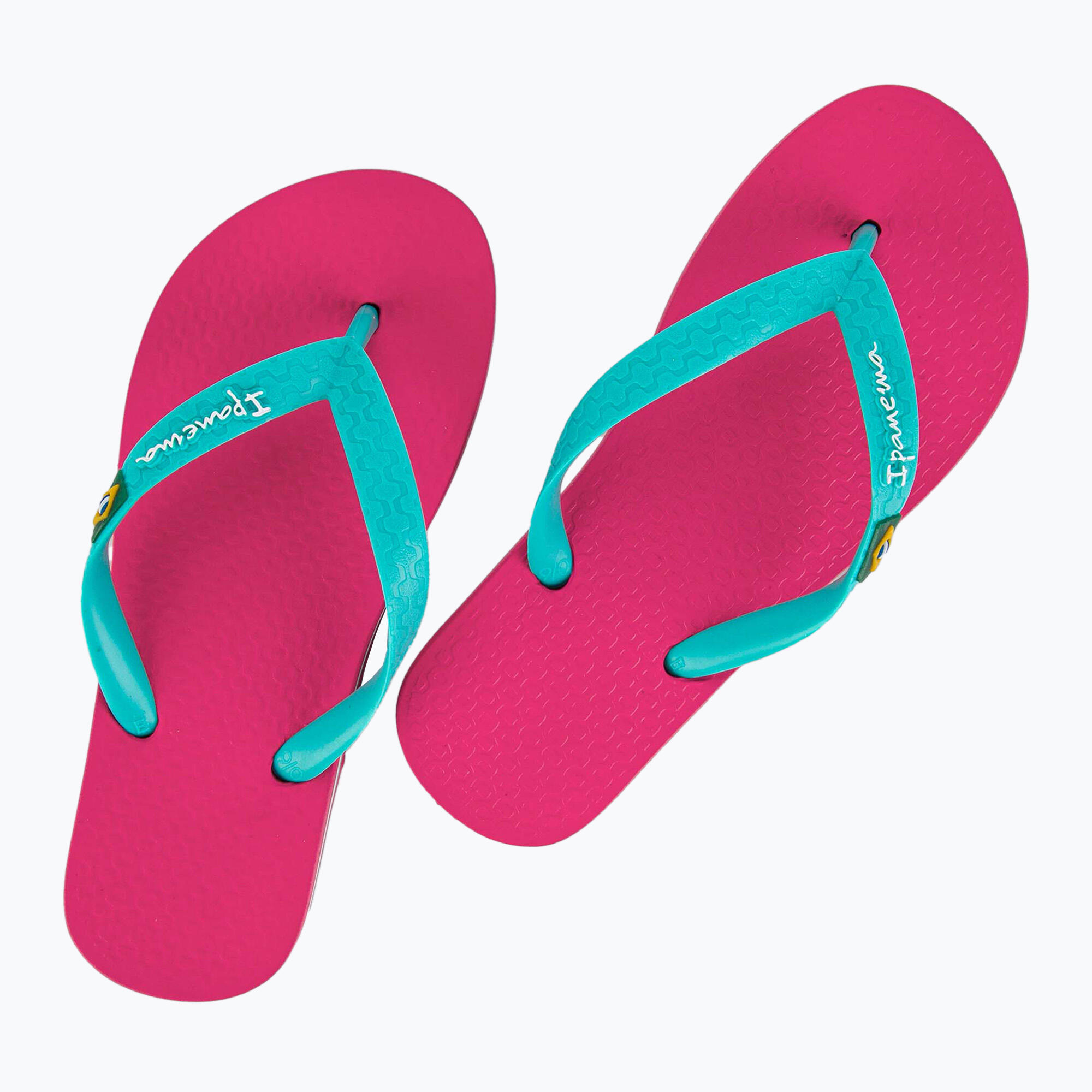 Ipanema Clas Brasil II Kids Flip-Flops - Bunte Kindersandalen Mit Brasil-Flagge