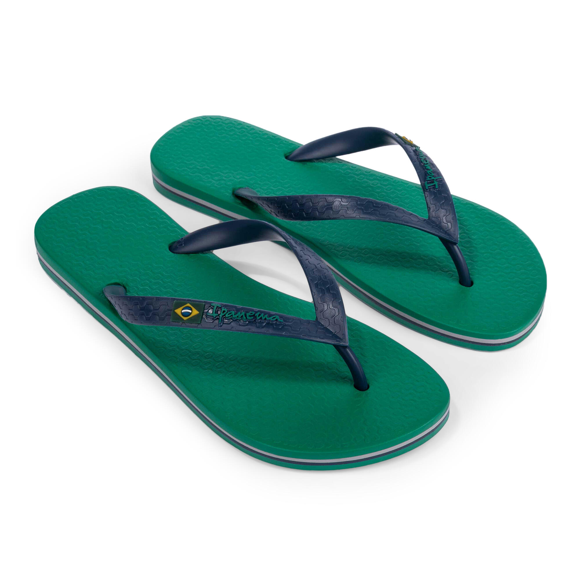 Ipanema - Tongs Homme Ipanema Clas Brasil Ii - Tongs - Vert - 39/42 - Decathlon