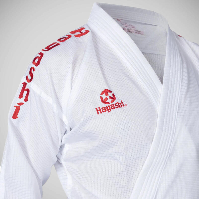 Karate-Gi Set “Air Deluxe Competition” ( aprobat WKF ) - Alb