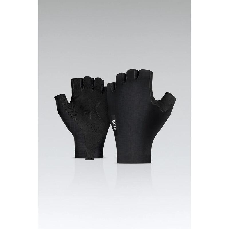 Gants de vélo extra grip unisexe taille M - Gobik Mamba noir