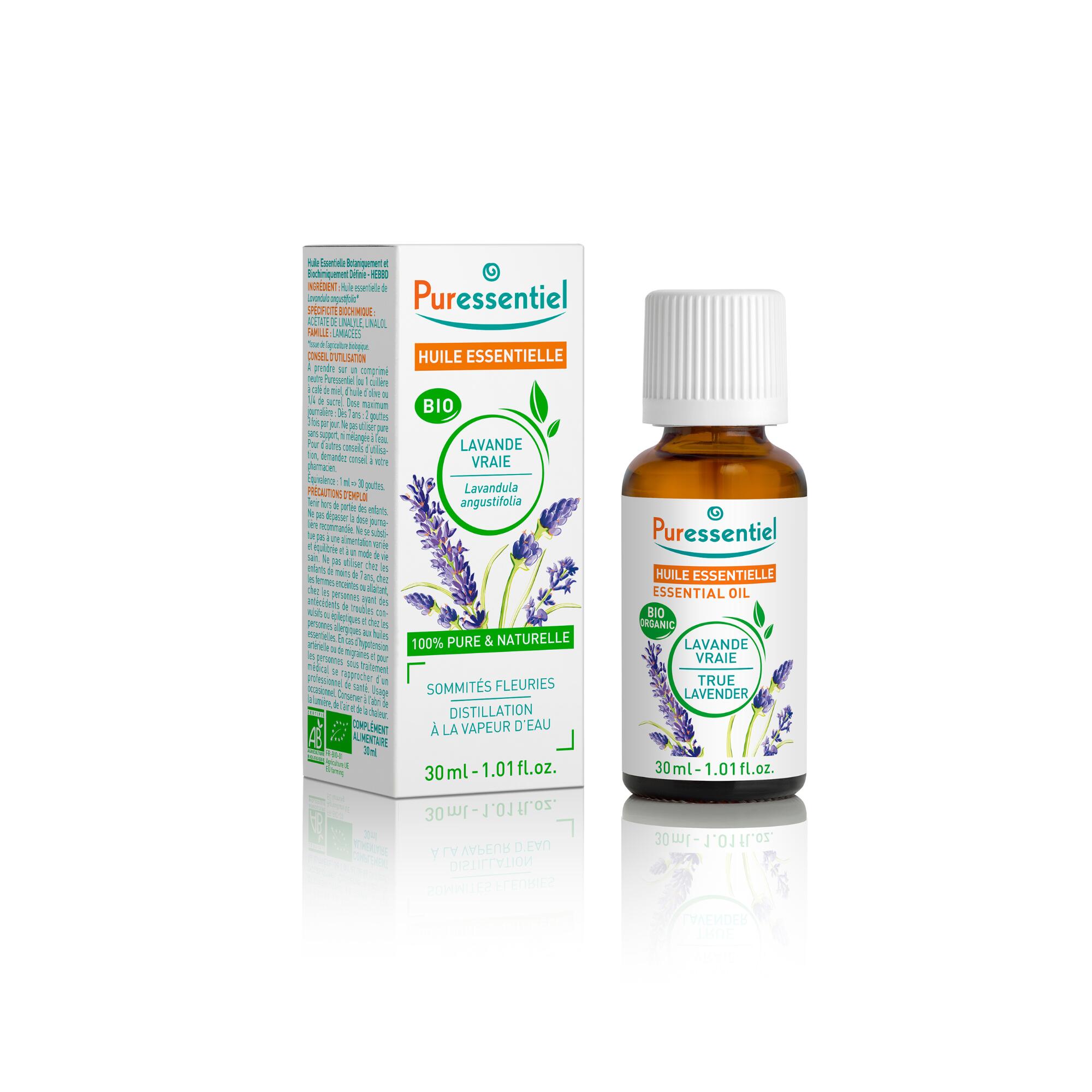 Puressentiel - Huile Essentielle | Lavande Vraie | Bio | 30 Ml - Huile Essentielle - Decathlon